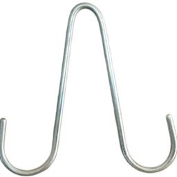 50 Pcs. Stainless Steel Slipper Footwear Flipflops Hanger Hooks for Shop Display Hook 2-5