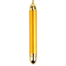 T-Shaped Portable 24K Gold Facial Massager for Face Lifting, Wrinkle Reduction & Skin Firming-image-34