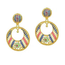 Missmister Gold-Plated Brass Earrings-image-74