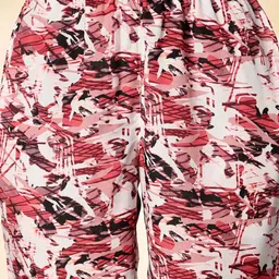RANGREAL Printed Top With Palazzo Co-Ords image 3