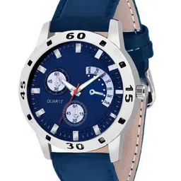 WATCHSTAR Men Dial & Leather Straps Analogue Watch Aveo leather BlueWS-picture-24