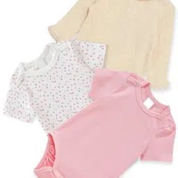 TuddyBuddy Infants 3Pcs Printed Cotton Bodysuit-image-58
