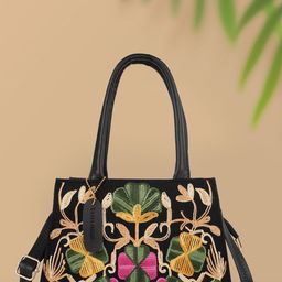 YOYOWING Colourblocked Structured Shoulder Bag-4