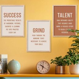 Motivational Wall Art With Frame Home Decor Wall Painting For Living Room Office Bedroom-image-85