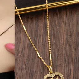 Boghra Sales Gold-Plated Alloy Mangalsutra-41