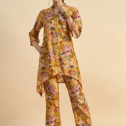 Azira Printed Tunic With Trousers Co-Ords-picture-2