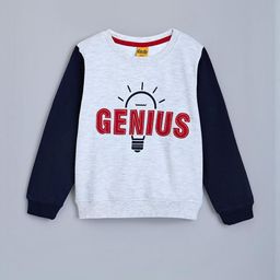 Hopscotch Boys Typography Printed Sweatshirt-picture-30