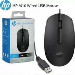 HP M10 Wired USB Mouse with 3 Buttons High Definition 1000DPI Optical Tracking Wired Ambidextrous Optical Gaming Mouse-image-72