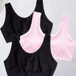 BRAAFEE Girls Pack Of 3 Camisole-image-85