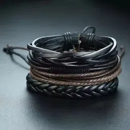 rappersshop Leather Bracelet Set-picture-1