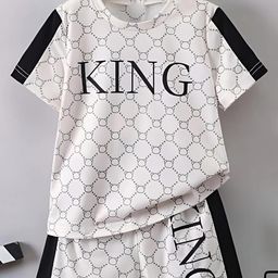 ELPIXIE FASHION Kids-Unisex Pure Cotton Clothing Set-image-100