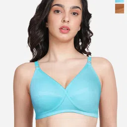 Susie Bra Medium Coverage Non Padded T-Shirt Bra Pack of 2-picture-4