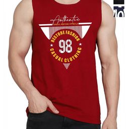 WOOSTRO Men Pack Of 2 Typography Printed Round Neck Cotton Slim Fit T-shirts-image-83