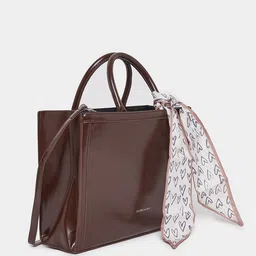 Styli PU Structured Handheld Bag with Tasselled-10