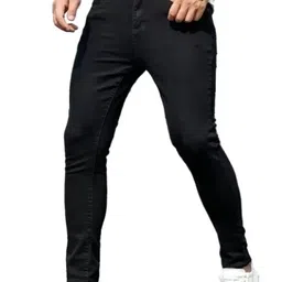 COMFITS Men Classic Tapered Fit Stretchable Jeans-picture-32