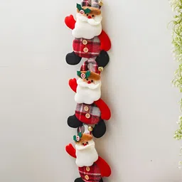 eCraftIndia Red & White Christmas Hangings-21
