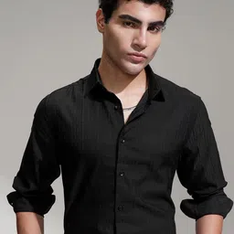 HIGHLANDER Men Comfort Slim Fit Casual Shirt-picture-5