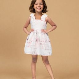Toonyport Floral Printed Fit & Flare Dress-45