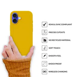 SPRIG Solid Printed iPhone 16 Plus Bumper Case Mobile Accessories image 2
