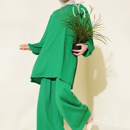 BIGDART Crew Neck Tunic With Palazzo-picture-7