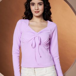 SZN Women Sweetheart Neck Cotton Crop Top-image-94