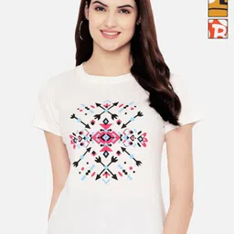 Dreambe Women Typography Printed T-shirt-picture-24