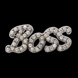 Curren Rimestone Studded Statement Vintage Alphabet Brooch-picture-25