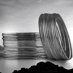 Sangria Set Of 36 Oxidized Bangles-picture-36