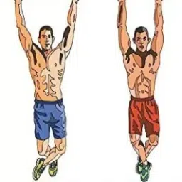 m mod con Pull Up Chin up Bar,Sangal Rod with Hanging Chain Height Increaser,Pull Exercise Chin-up Bar image 2