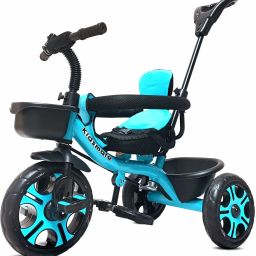 Thunder Plug N Play Kids/Baby with Safety Guard Rail and Parental Control with Seat Belt for 12 Months to 48 Months Boys/Girls/Carrying Tricycle-15