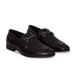 Bellissimo Men Textured Formal Loafers-picture-18