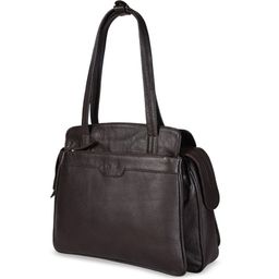 Celtic Textured Leather Structured Tote Bag image 5