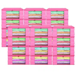 Kuber Industries Pink Set of 6 Regular Drawer Organiser Organisers image 2