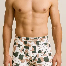 DISPENSER Men Printed Breathability Trunks-picture-27