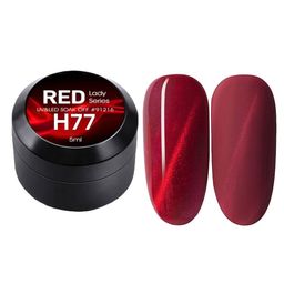 BELLE GAGA Red Lady Series UV & LED Soak Off Nail Polish- 5 ml- Shade- H77-image-6