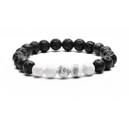 Divine souvenirs Unisex Artificial Beaded Elasticated Bracelet-picture-22