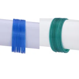 SOMIL Blue Alloy glass Bangle-image-32
