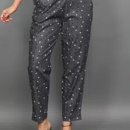 BABRU Women Ethnic Motifs Printed Easy Wash Trousers-image-91