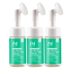ZM Zayn & Myza Set Of 3 Pimple Clearing Tea Tree & Salicylic Acid Face Wash -100 ml Each-image-33
