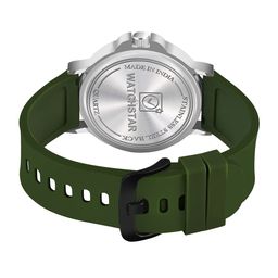 WATCHSTAR Men Patterned Dial & Straps Analogue Watch Matrix Green image 2