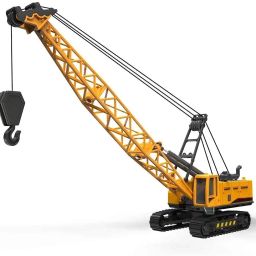 Unbreakable Friction Power Crane Toy with 360° Rotating Towing Cable-image-78