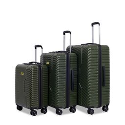 WROGN Set Of 3 Hard-Sided Large, Medium & Cabin Trolley Bag-image-32