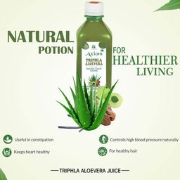Axiom Set Of 2 Triphla Aloevera Juice - 500ml Each image 4