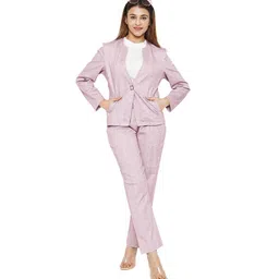 TWENTY ME Printed Long Sleeves Blazer With Trouser-image-78