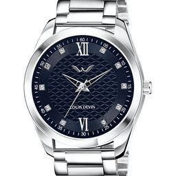 LOUIS DEVIN Men Brass Embellished Bracelet Style Straps Analogue Watch LD-GR062-19
