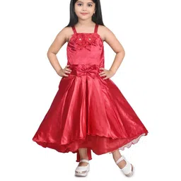 Zenat Red Silk Dresses-16