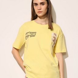 ONLY Typography Printed Round Neck Cotton Regular Fit T-shirt-picture-18