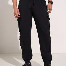 Street 808 by Pantaloons Men Pure Cotton Joggers-picture-32
