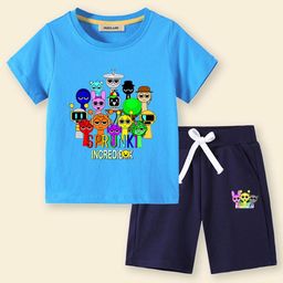INCLUD Boys Graphic Printed T-shirt with Shorts-picture-33