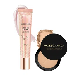 FACES CANADA Set Of 2 Strobe Your Way Strobe Cream - 18 g & Compact Powder - 9 g-13